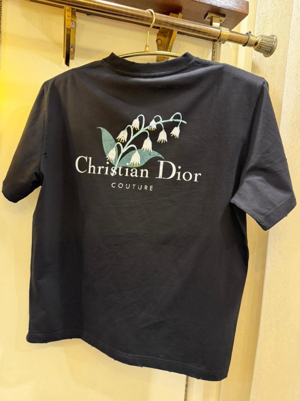 Christian Dior Couture Lily of the Valley T-Shirt mens Small